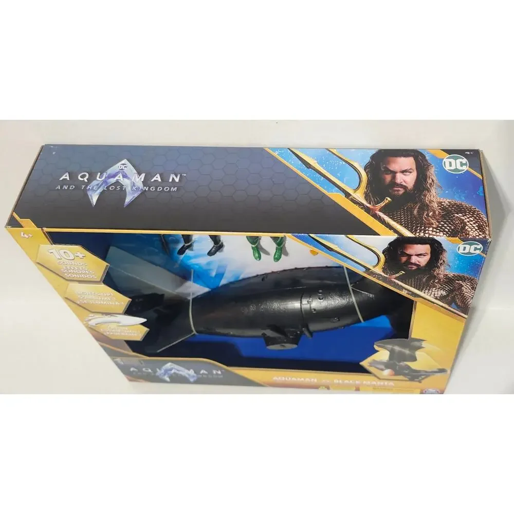 Aquaman Lost Kingdom Aquaman vs Black Manta Battle Set Lights Sounds DC